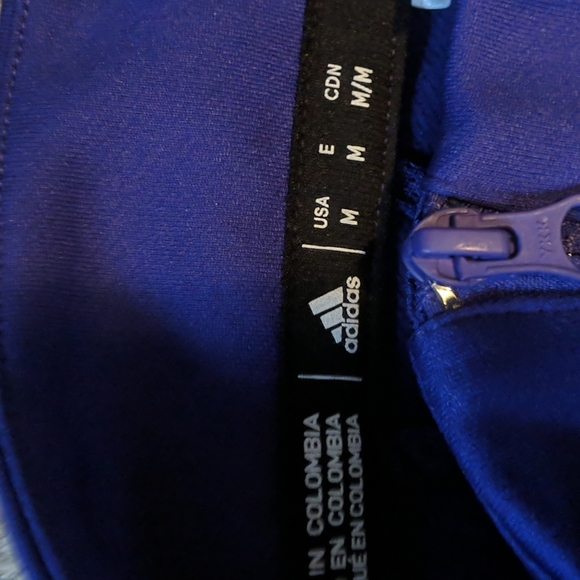 Women's Adidas Holy Cross Lacrosse quarter zip pullover - Picture 5 of 6